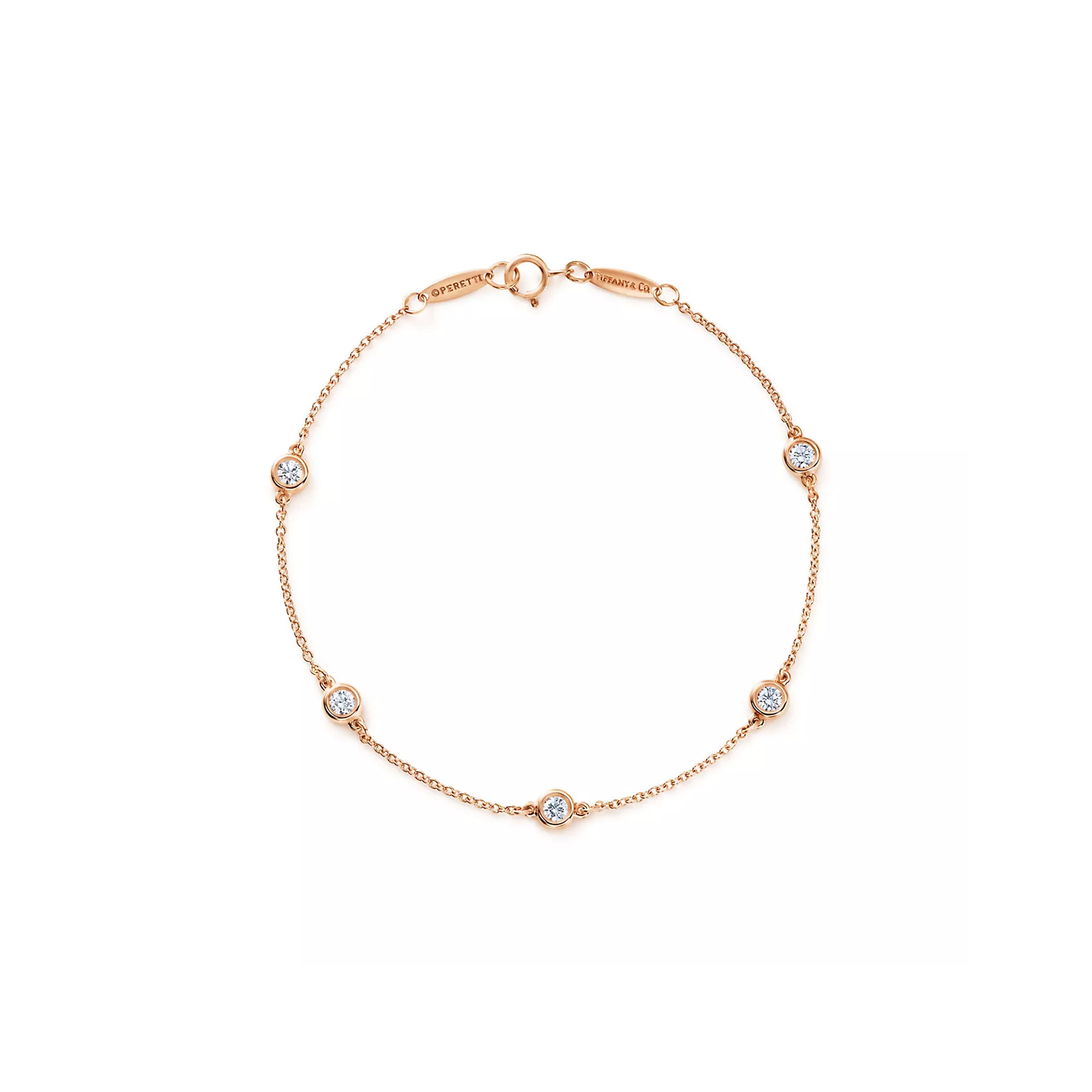 TIFFANY ELSA PERETTI® DIAMONDS BY THE YARD® BRACELET ROSE GOLD 60140745